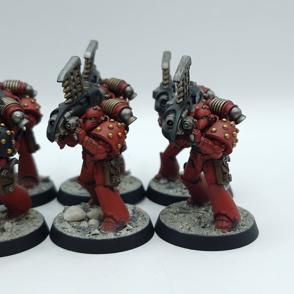 Warhammer Horus Heresy: Space Marines Blood Angels Support Squad - Well Painted (AD231)