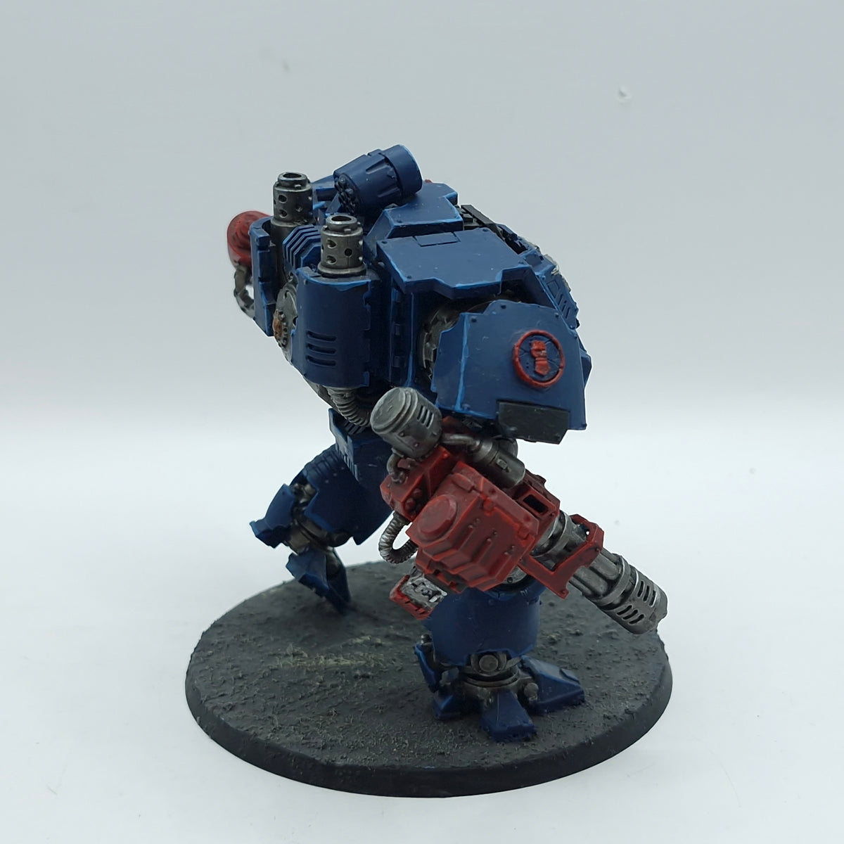 Warhammer 40k: Space Marines Crimson Fists Redemptor Dreadnought - Well Painted (AR001)