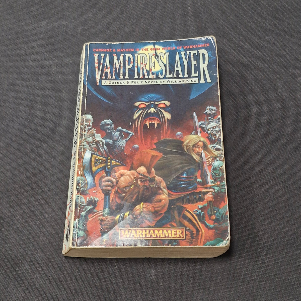 Warhammer Slayer 4 Book Bundle Gotrek And Felix Novels by William King (AS118) AS118