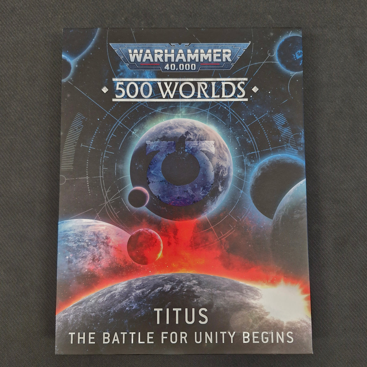 Warhammer 40k: 500 Worlds Titus The Battle For Unity Begins Campaign Books Set (AS801) AS801