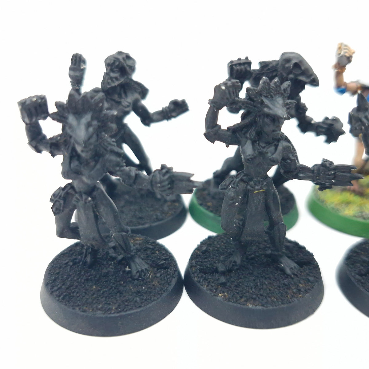 Warhammer Blood Bowl: Metal Amazon Team Kara Temple Harpies BP084