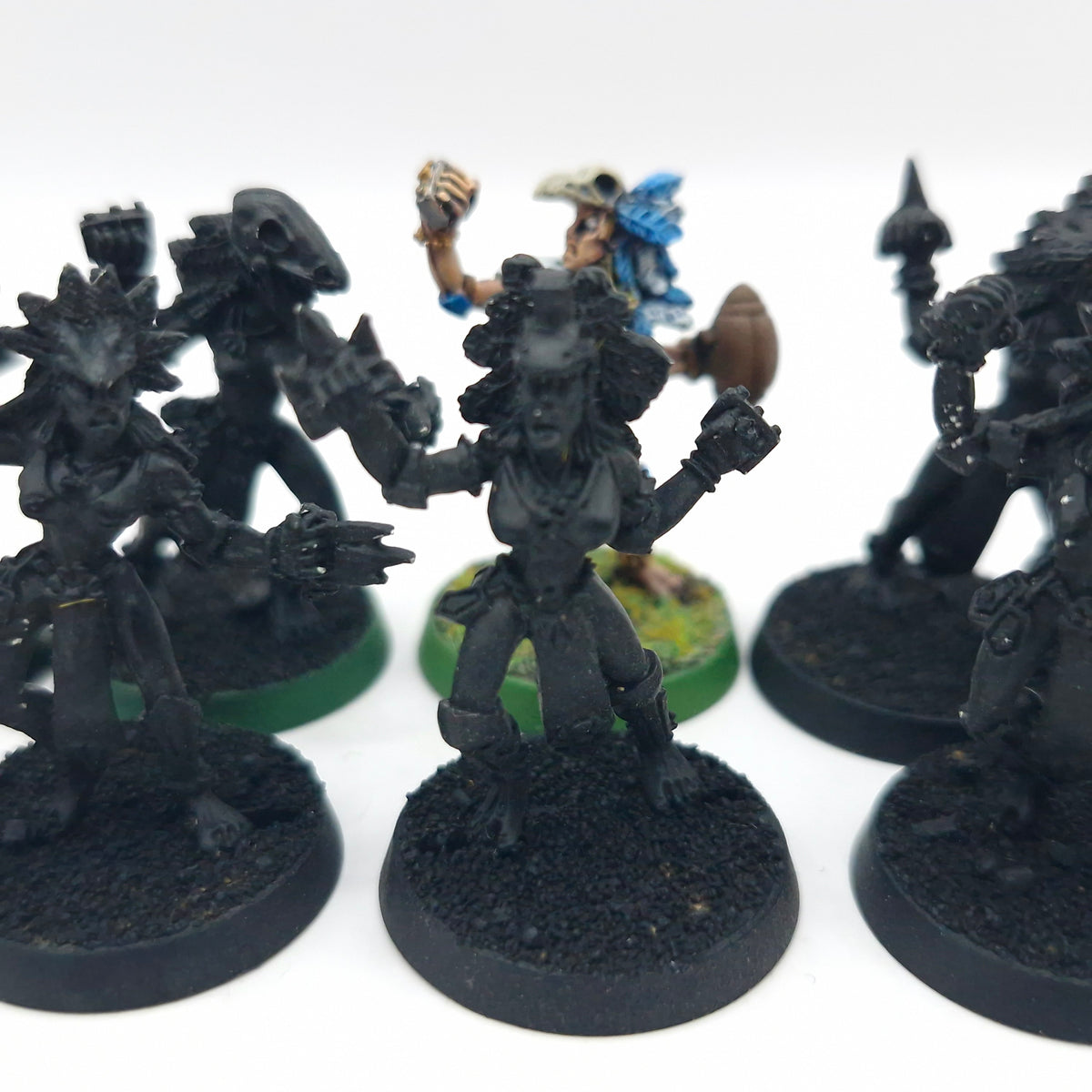 Warhammer Blood Bowl: Metal Amazon Team Kara Temple Harpies BP084