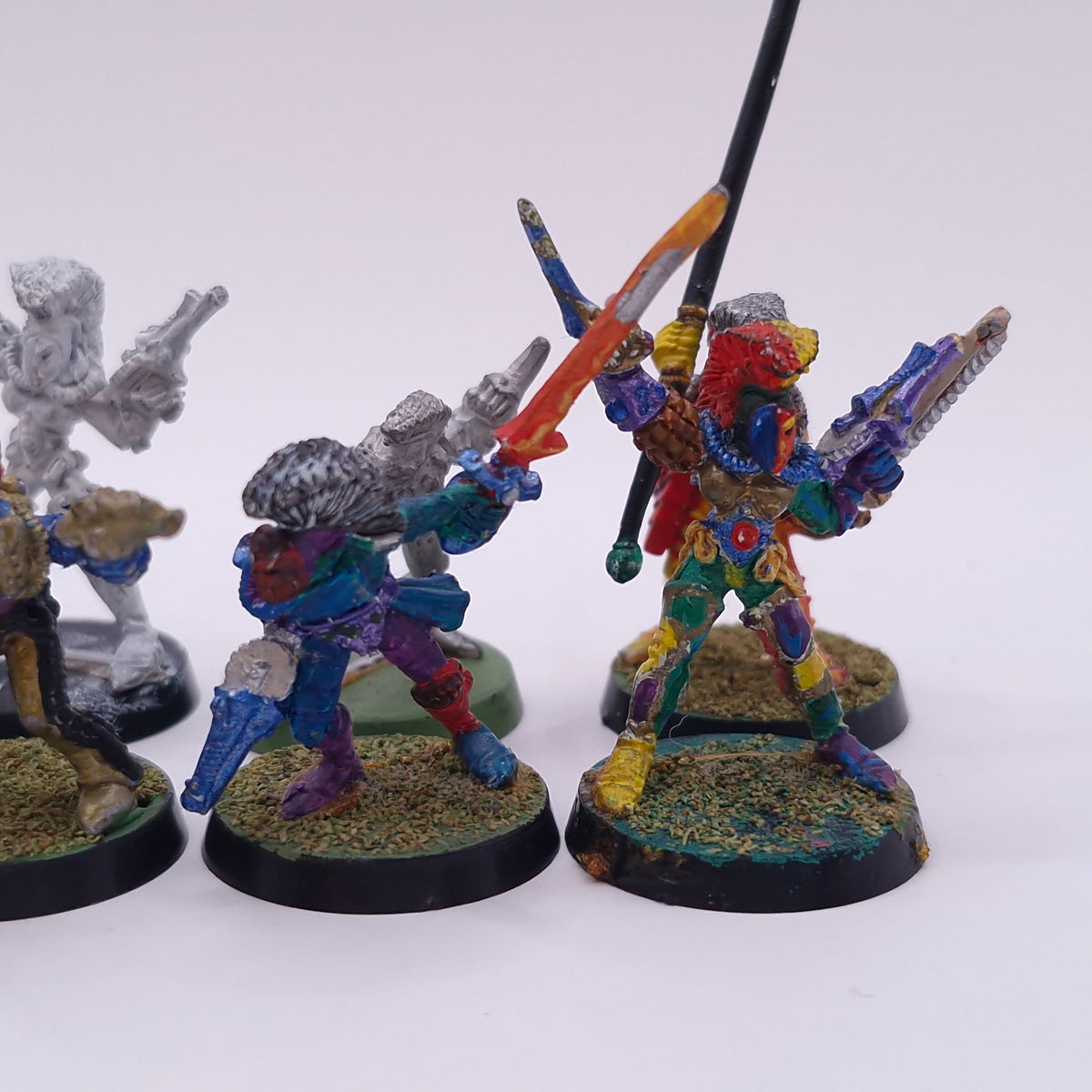 Warhammer 40k: Rogue Trader 9 Metal Harlequin Troupe Aeldari AJ179
