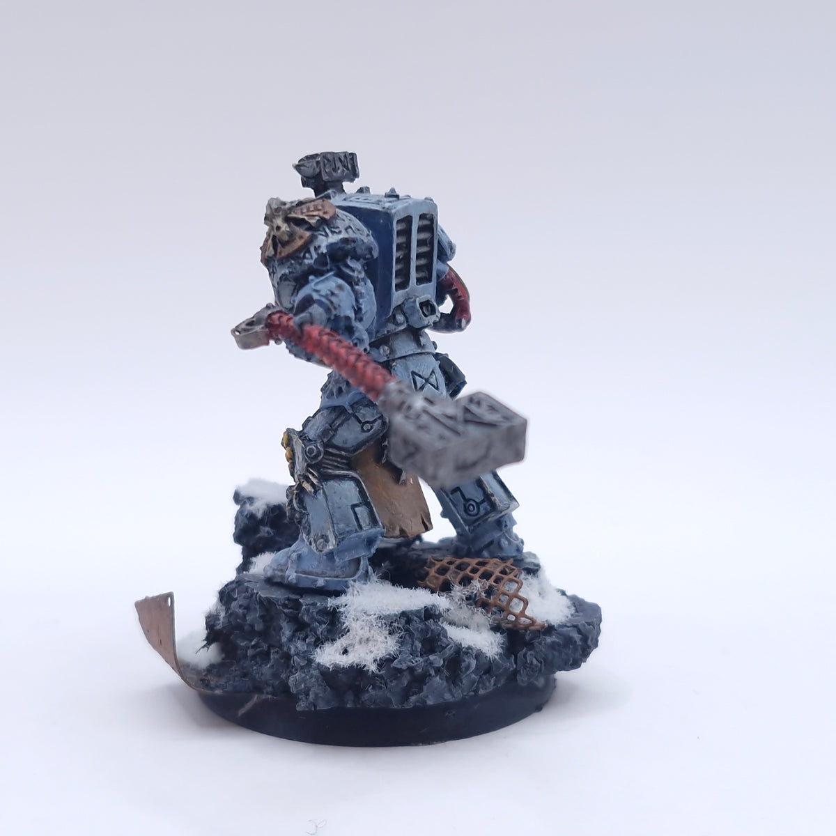 Warhammer 40k: Space Marines Space Wolves Arjac Rockfist Well Painted AE158