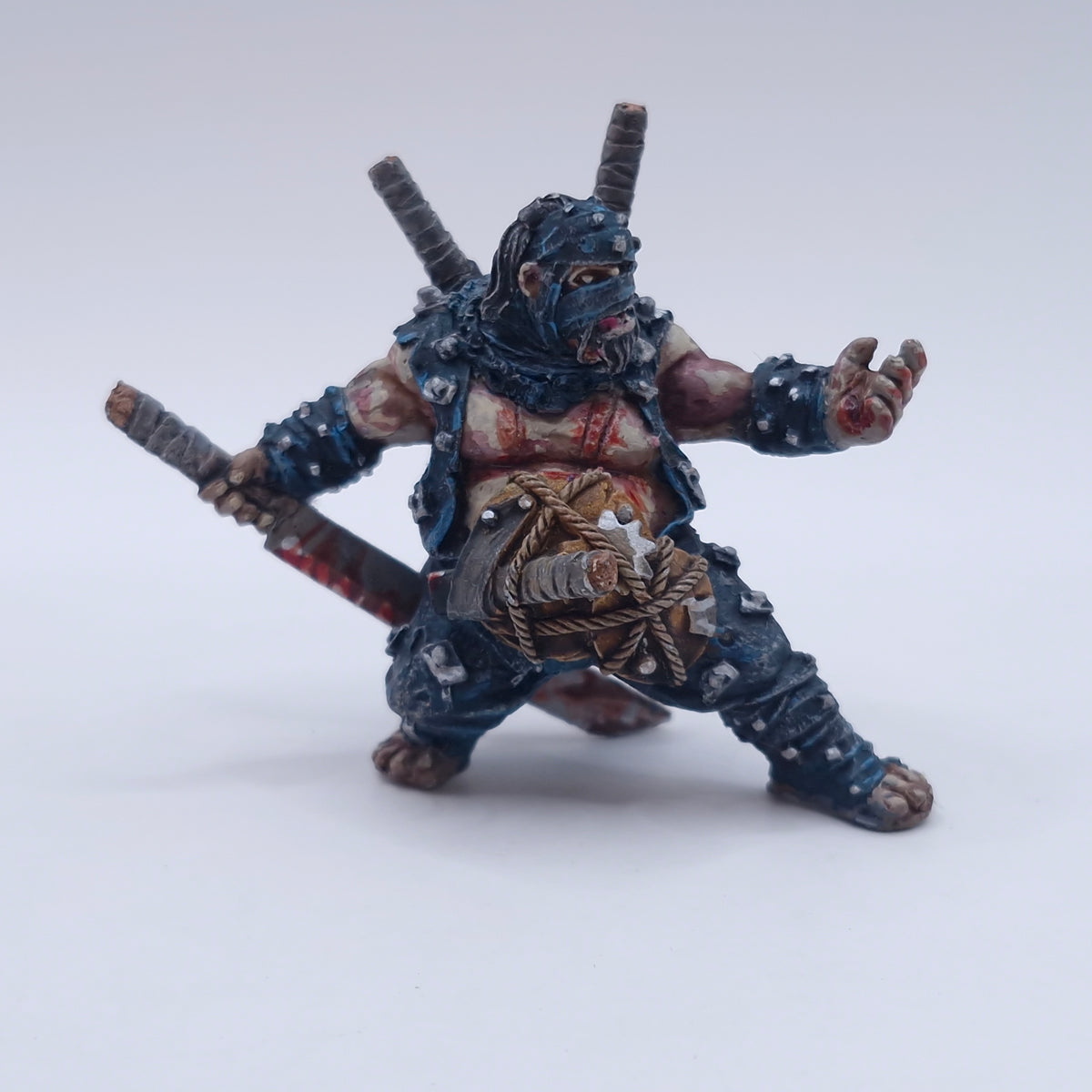 Warhammer AoS: Ogor Mawtribes Ninja Maneater Resin Painted BO192