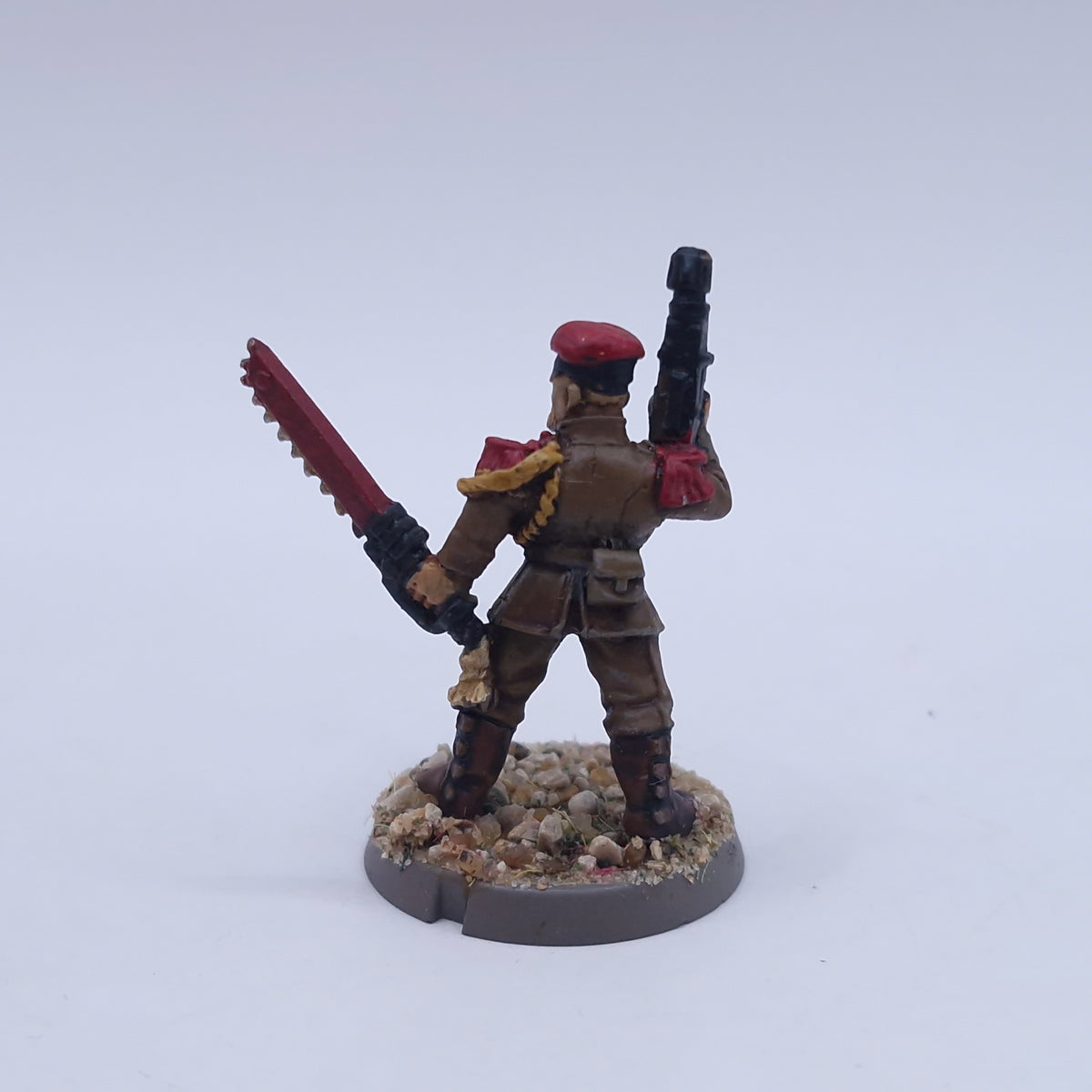 Warhammer 40k: Astra Militarum Mordian Iron Guard Sergeant Painted AF008