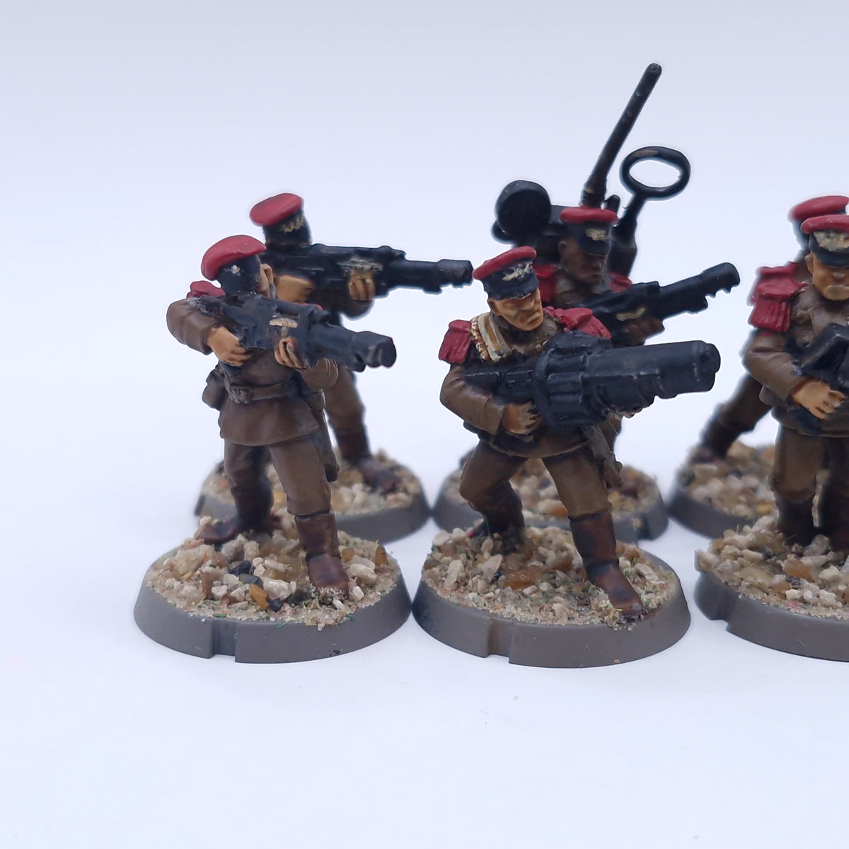 Warhammer 40k: Astra Militarum Mordian Iron Guardsmen Painted AH041