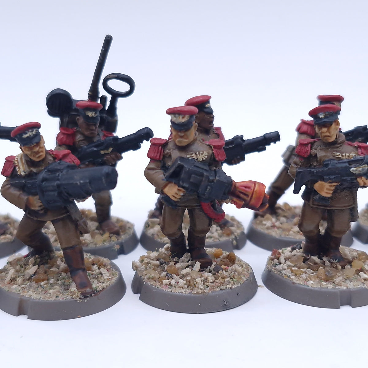 Warhammer 40k: Astra Militarum Mordian Iron Guardsmen Painted AH041