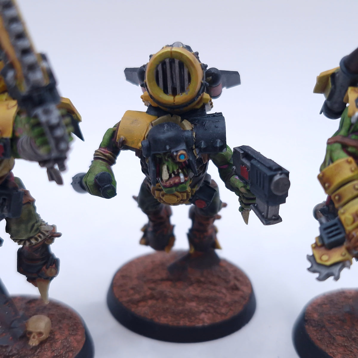 Warhammer 40k: Orks Stormboyz Painted BO096