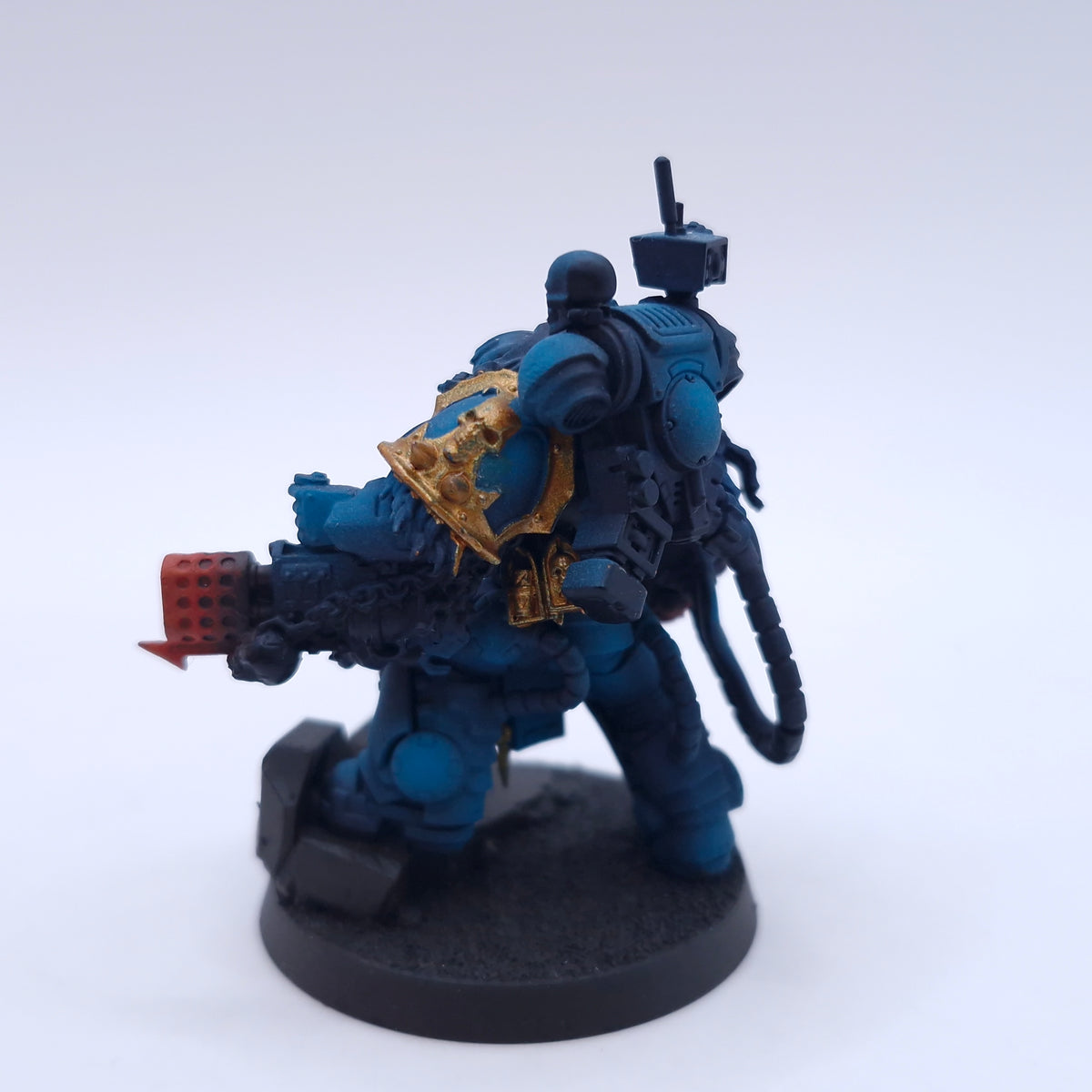 Warhammer 40k: Space Marines Tor Garadon Gravis Captain Conversion AE215