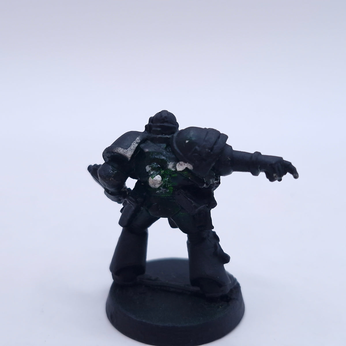 Warhammer 40k: Space Marines Veteran Sergeant and Lexicanum Librarian Metal BA040