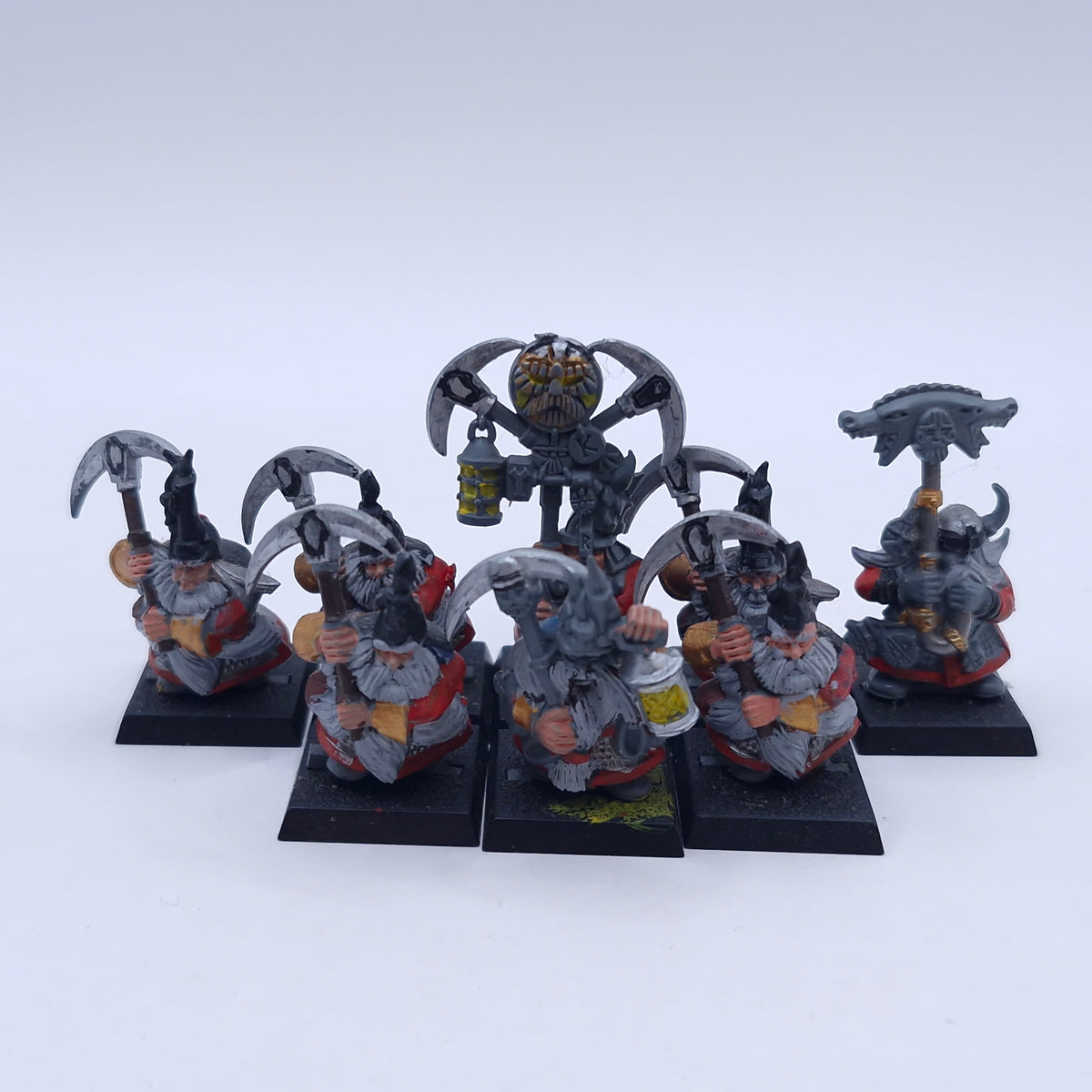 Warhammer Old World: Dwarfen Mountain Holds Dwarf Miners BO012