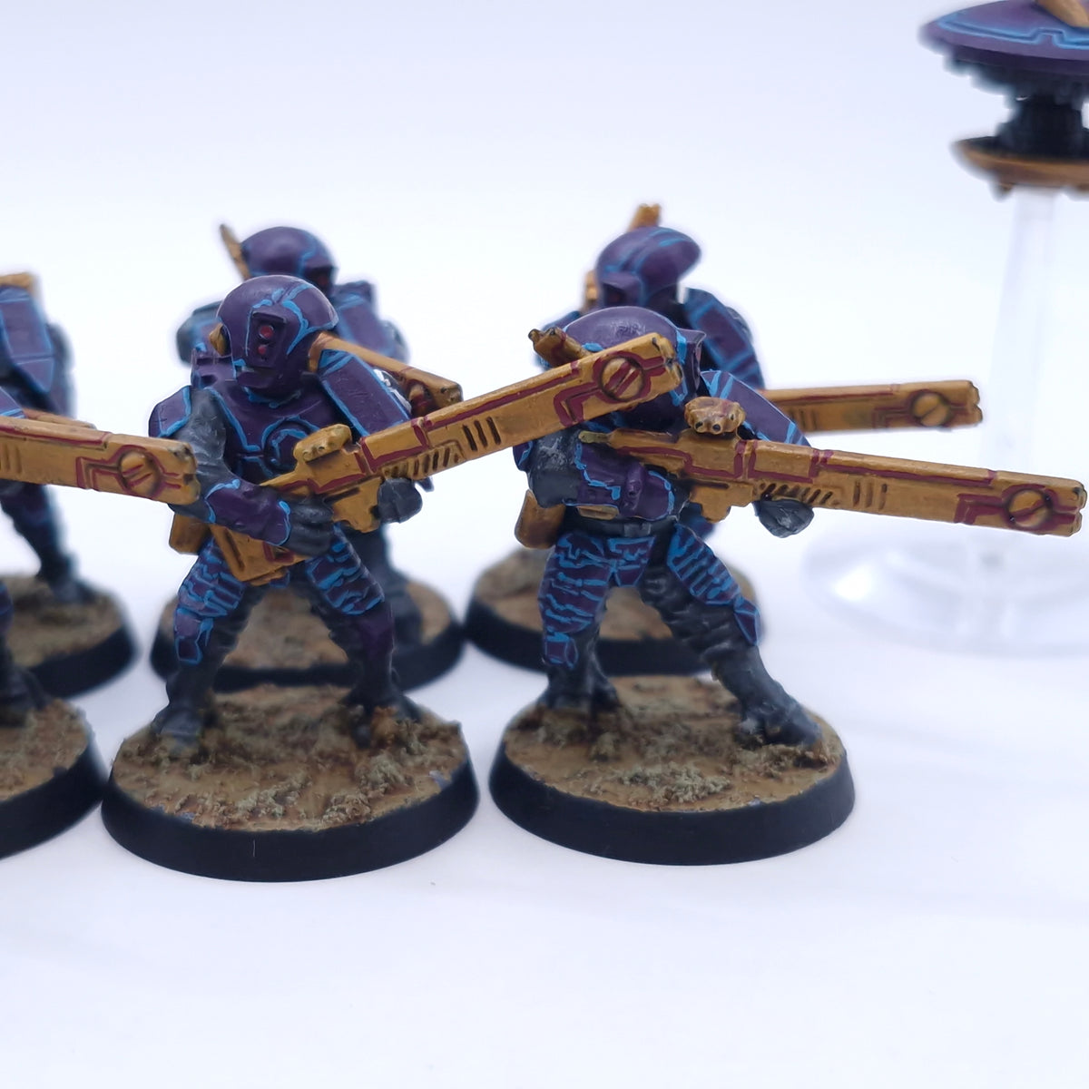 Warhammer 40k: T'au Fire Warriors Strike Team Painted BTA11