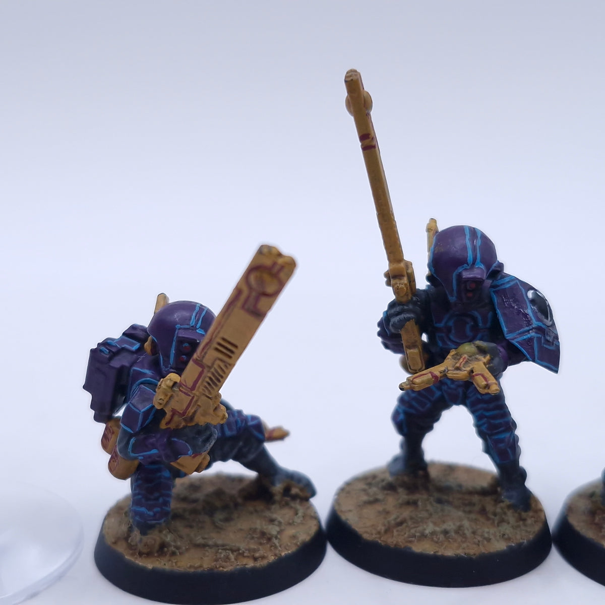 Warhammer 40k: T'au Fire Warriors Strike Team Painted BTA11