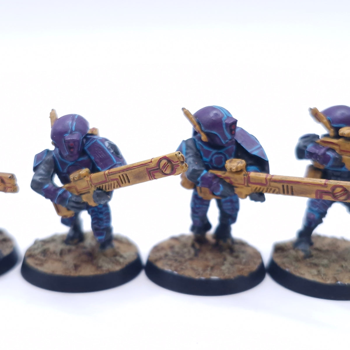 Warhammer 40k: T'au Fire Warriors Strike Team Painted AC256