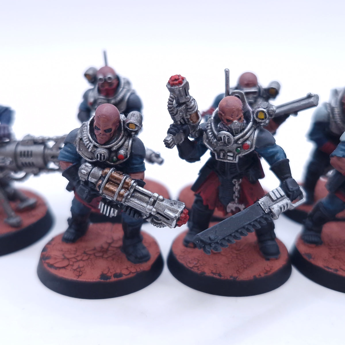 Warhammer 40k: Genestealer Cults Neophyte Hybrids Painted BTA30