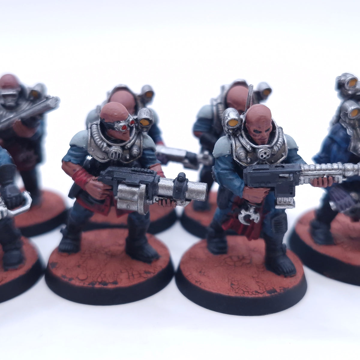Warhammer 40k: Genestealer Cults Neophyte Hybrids Painted BTA30