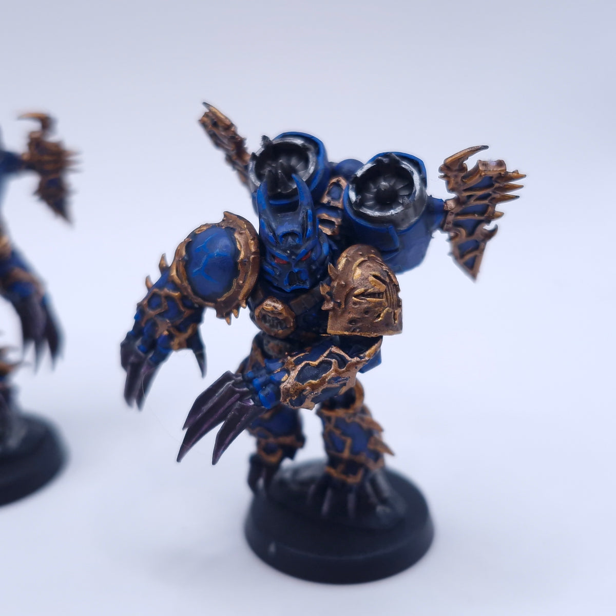 Warhammer 40k: Chaos Space Marines Thousand Sons Raptors Painted BR041