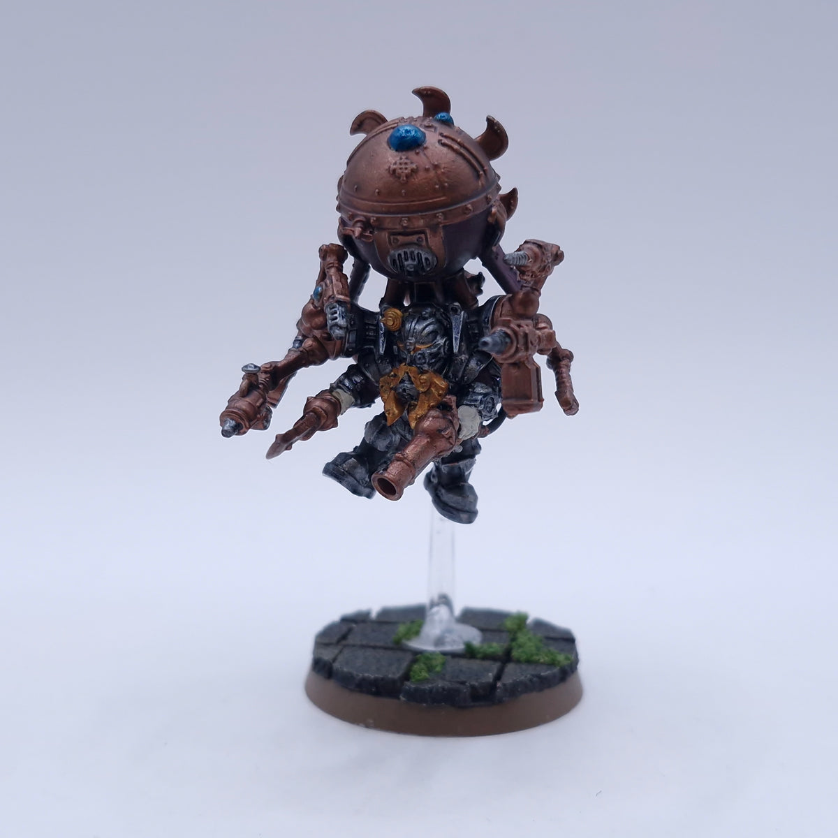 Warhammer AoS: Kharadon Overlords Endrinmaster with Dirigible Suit Painted BTC31