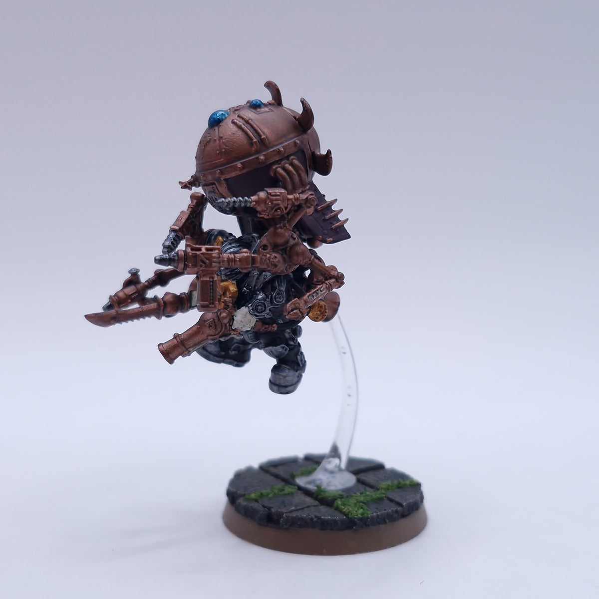 Warhammer AoS: Kharadon Overlords Endrinmaster with Dirigible Suit Painted BTC31
