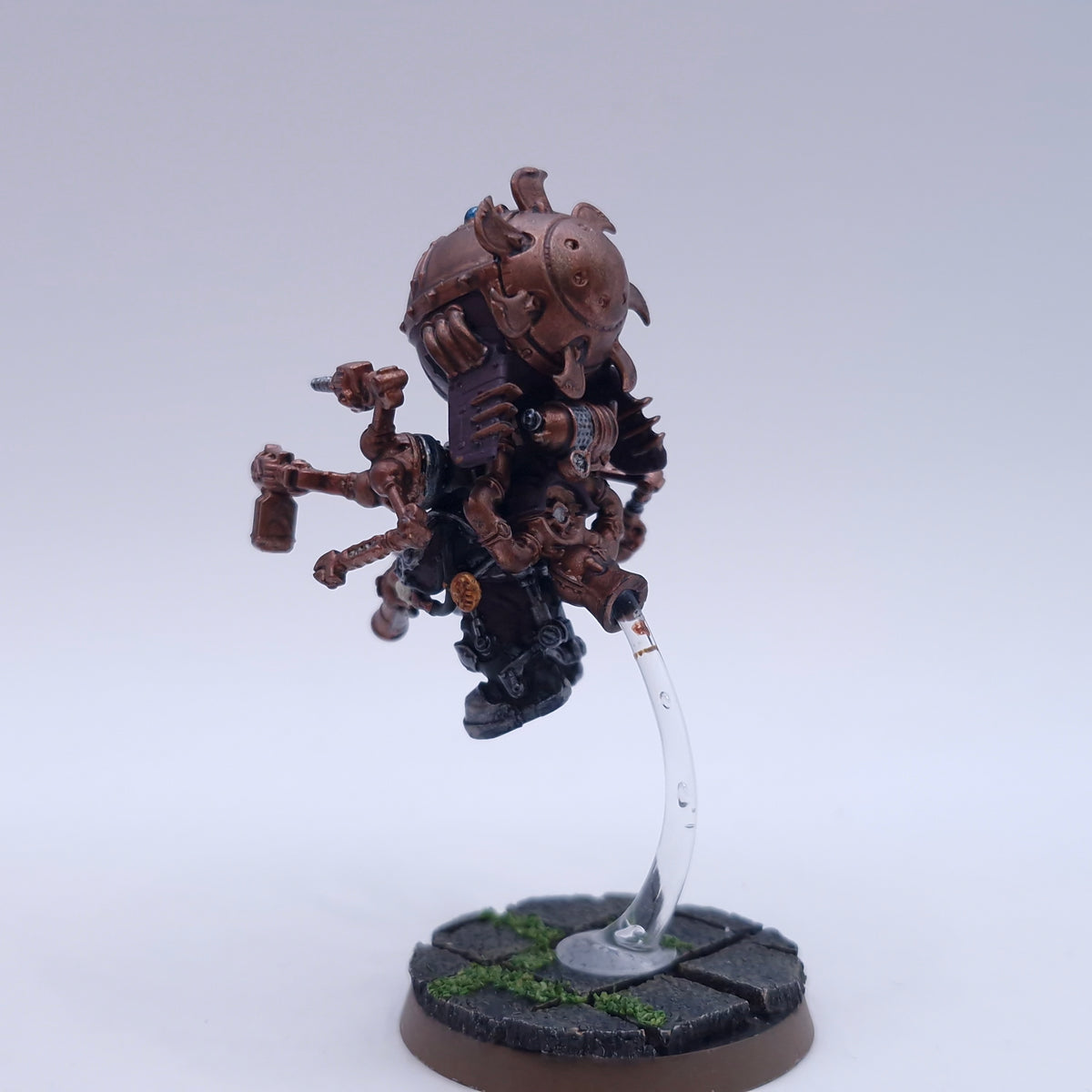 Warhammer AoS: Kharadon Overlords Endrinmaster with Dirigible Suit Painted BTC31