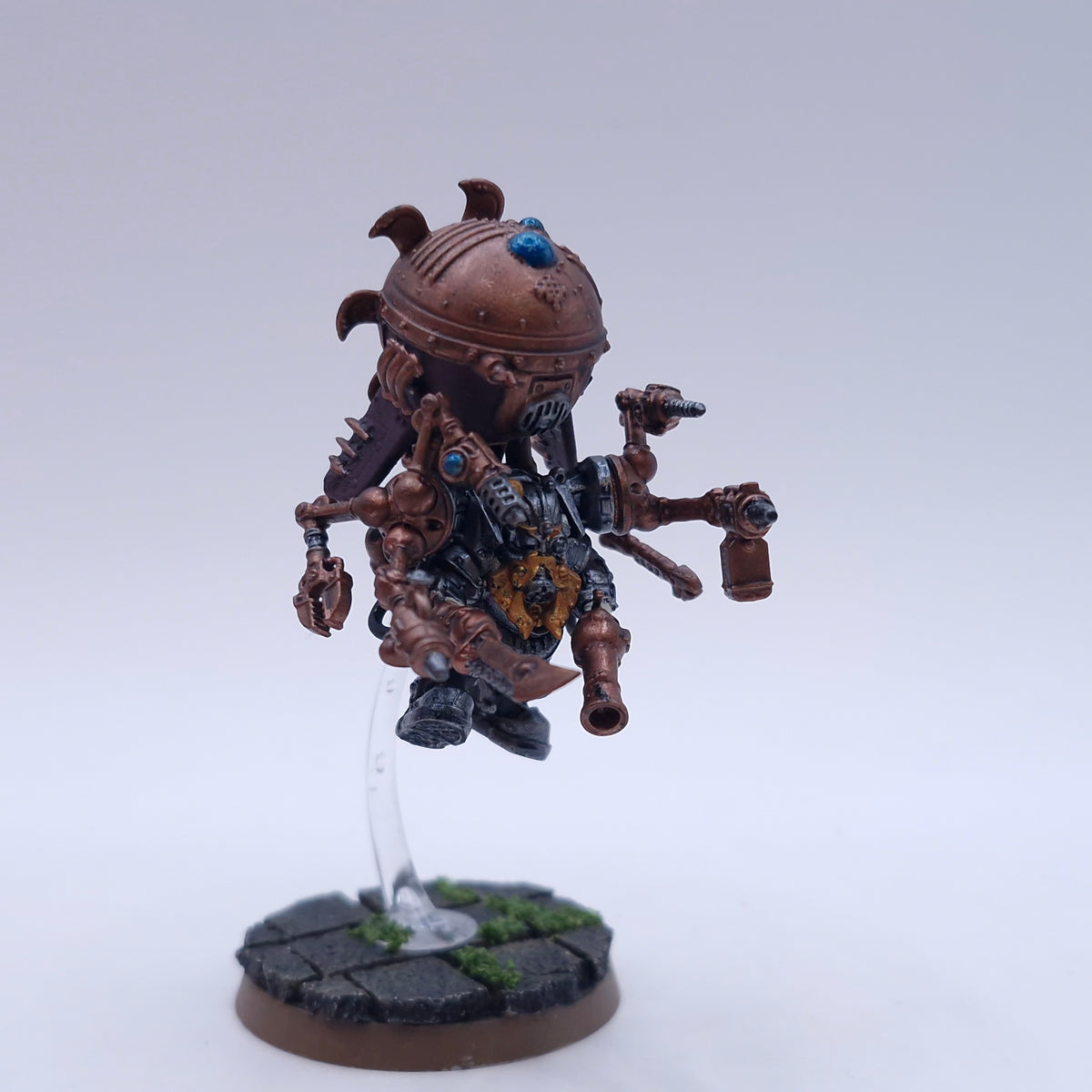 Warhammer AoS: Kharadon Overlords Endrinmaster with Dirigible Suit Painted BTC31