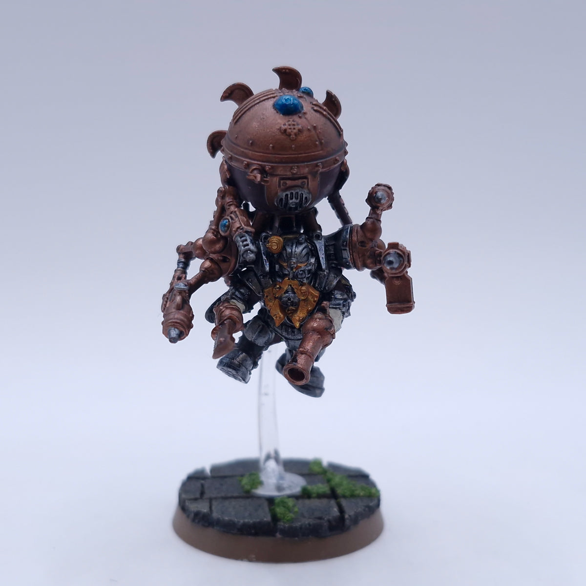 Warhammer AoS: Kharadon Overlords Endrinmaster with Dirigible Suit Painted BTC31