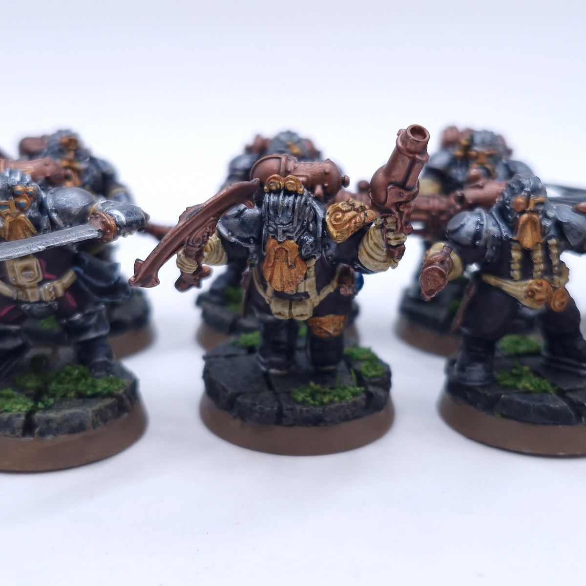 Warhammer AoS: Kharadon Overlords Arkanaut Company Painted BTC32