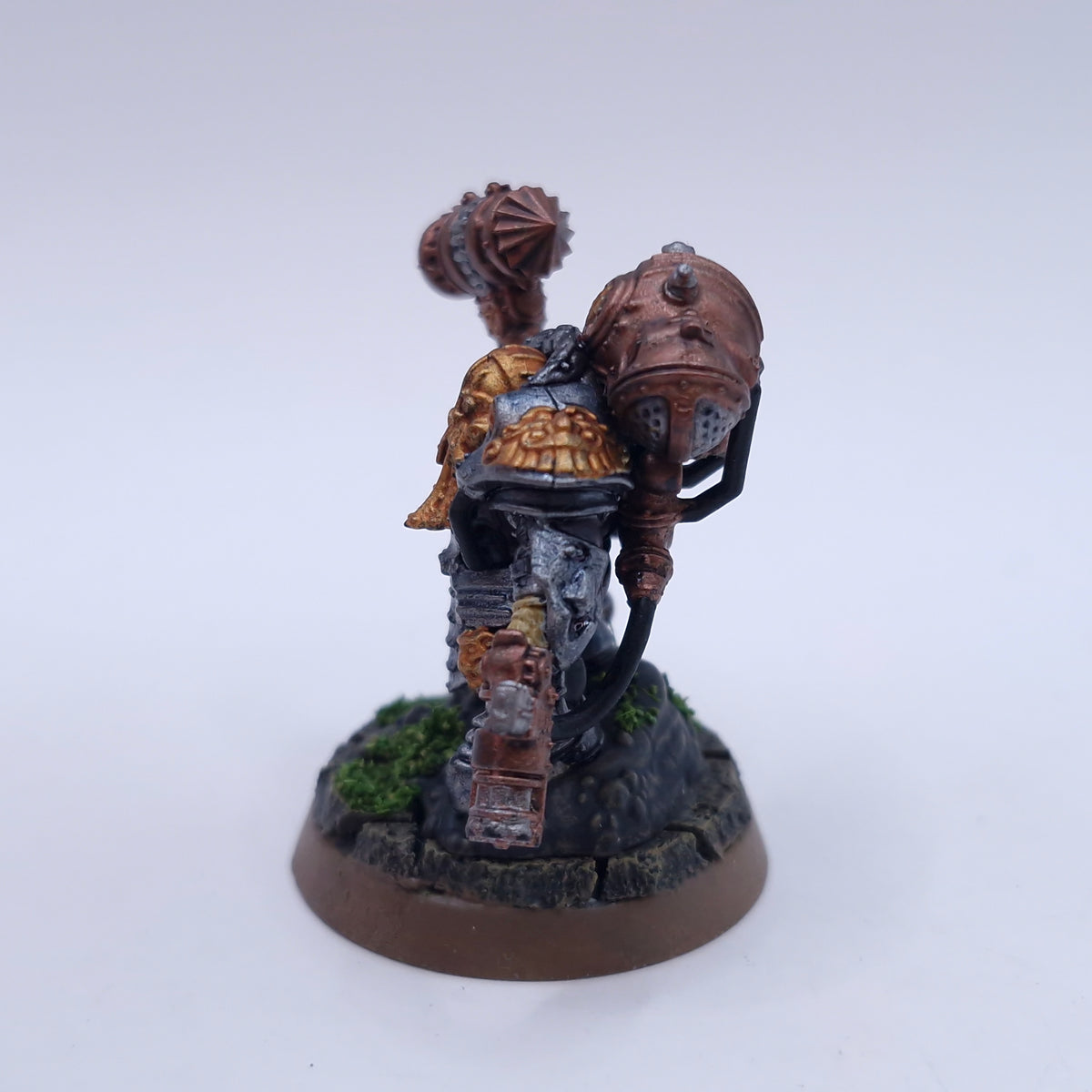 Warhammer AoS: Kharadon Overlords Arkanaut Admiral Painted BSB17