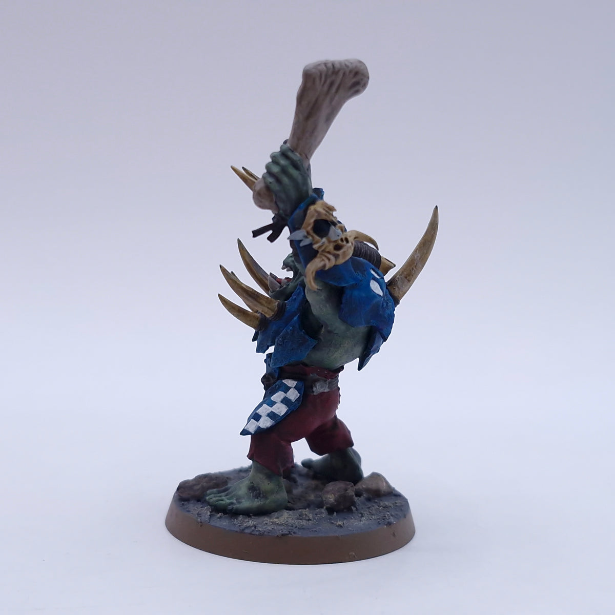 Warhammer AoS: Orruk Warclans Warchanter with Weirdnob Shaman Painted BC003