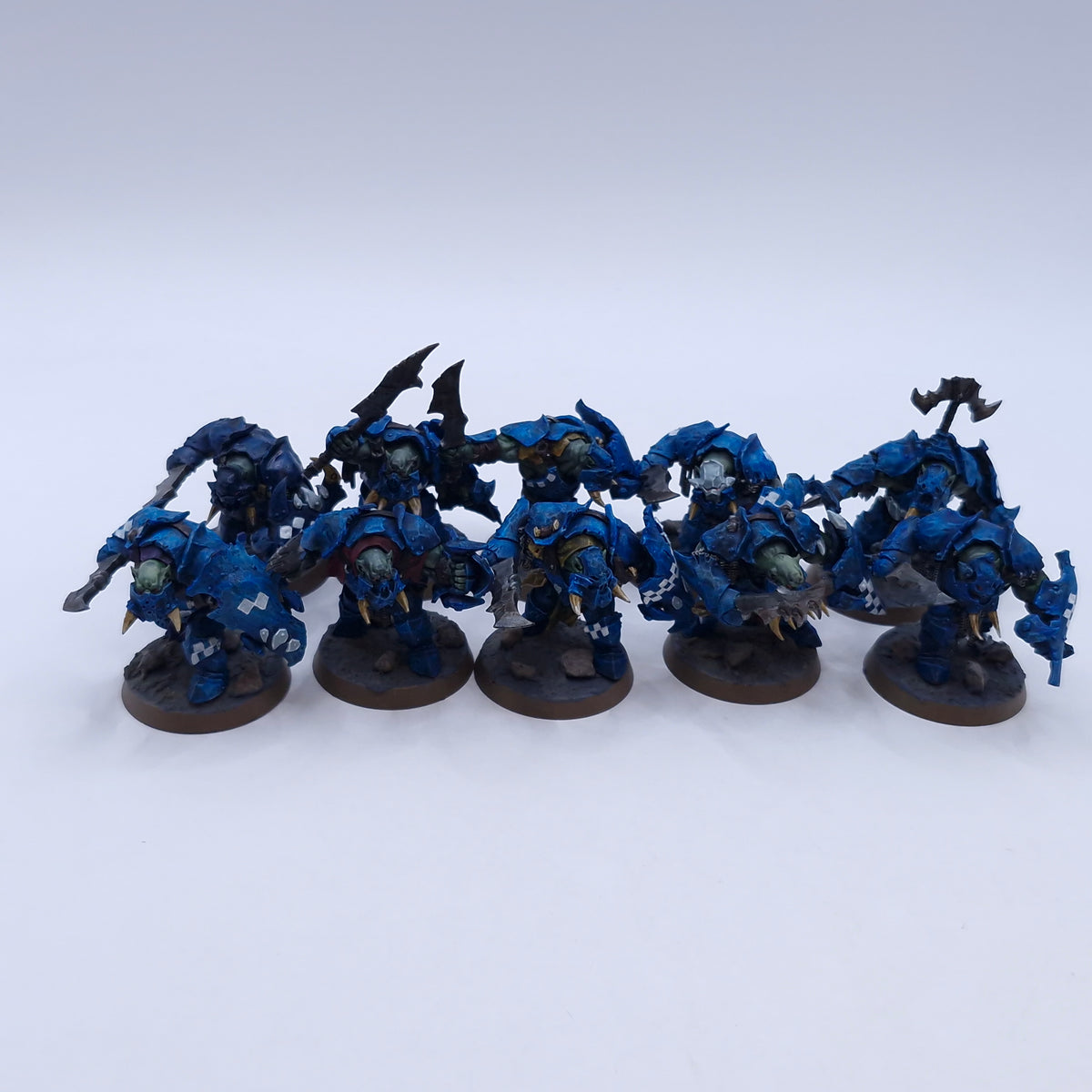 Warhammer AoS: Orruk Warclans Ardboyz Painted BTB54