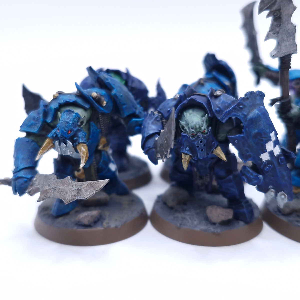 Warhammer AoS: Orruk Warclans Ardboyz Painted BH186