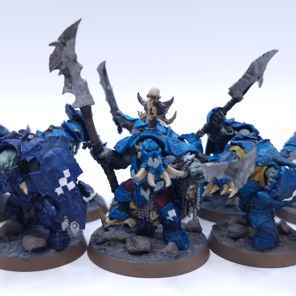 Warhammer AoS: Orruk Warclans Ardboyz Painted BH186