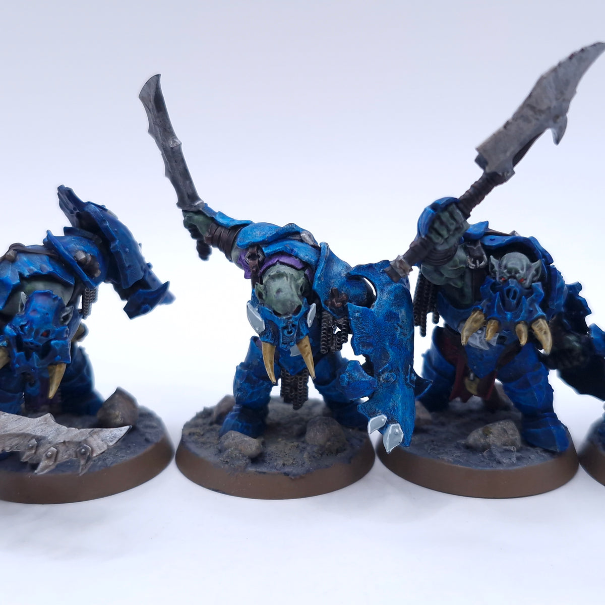 Warhammer AoS: Orruk Warclans Ardboyz Painted BH186