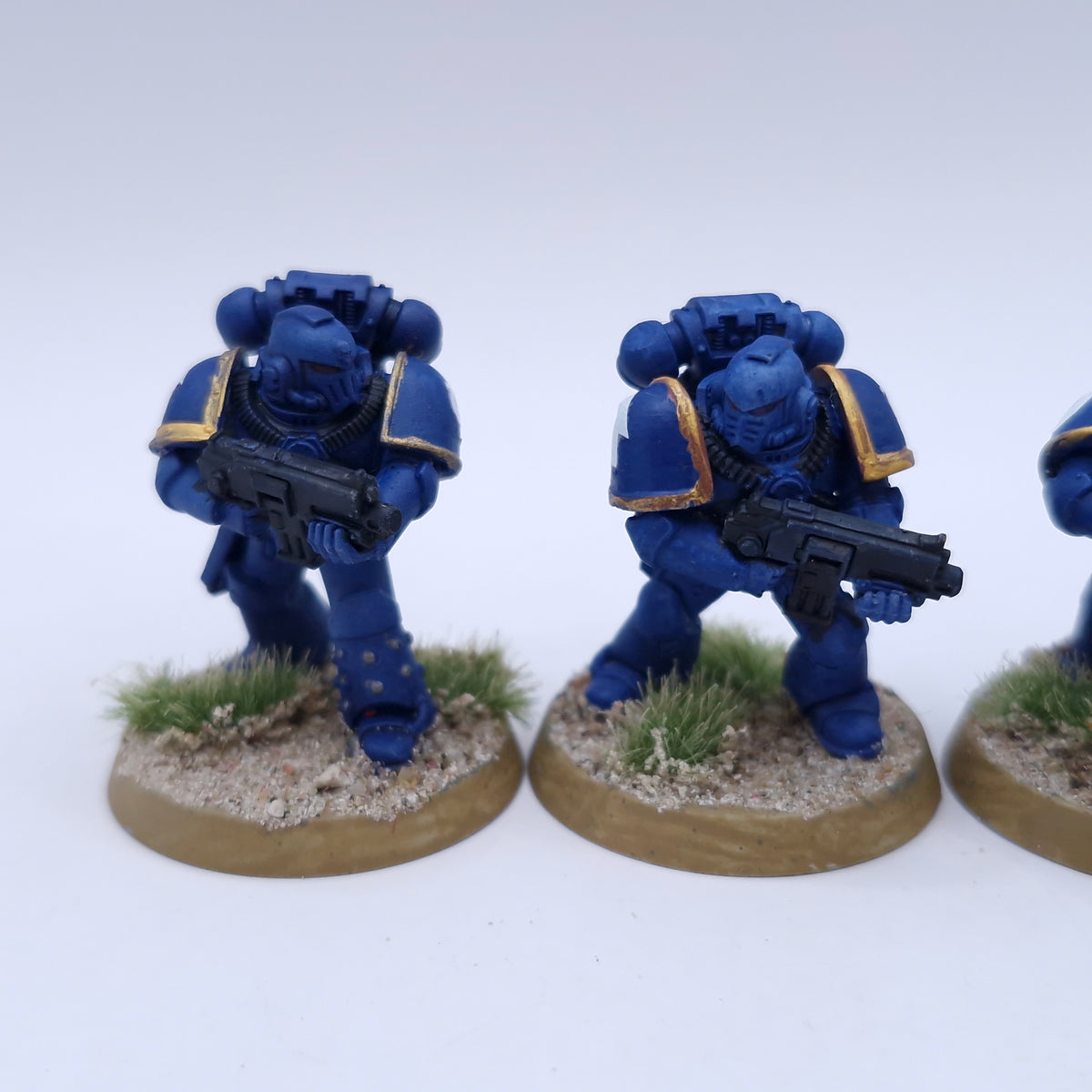 Warhammer 40k: Space Marines Mkiv Tactical Squad Painted BI085
