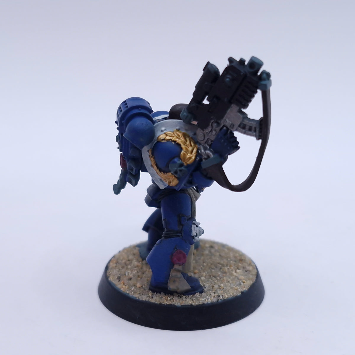 Warhammer 40k: Space Marine Sternguard Veteran Sergeant Painted BTD21