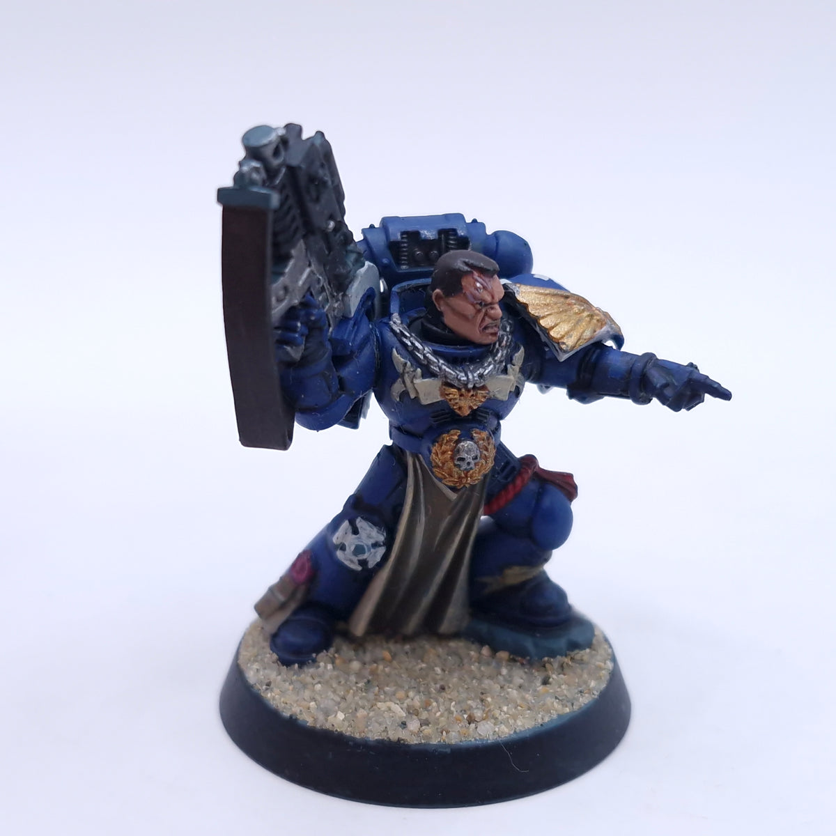 Warhammer 40k: Space Marine Sternguard Veteran Sergeant Painted BTD21