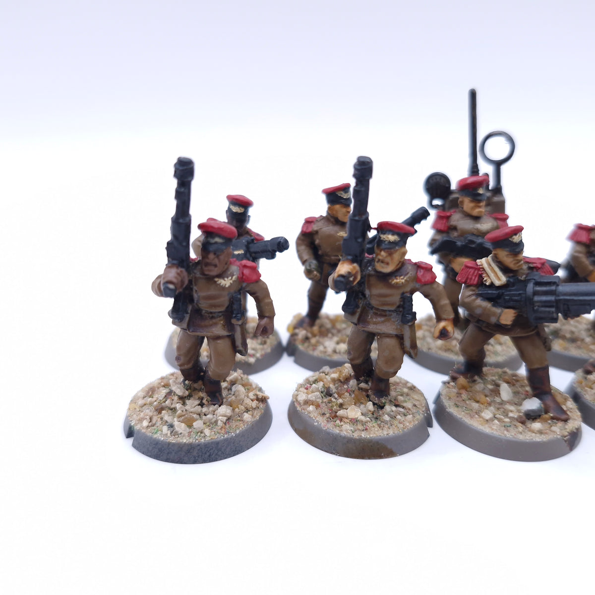 Warhammer 40k: Astra Militarum Mordian Guard oop Painted AE079