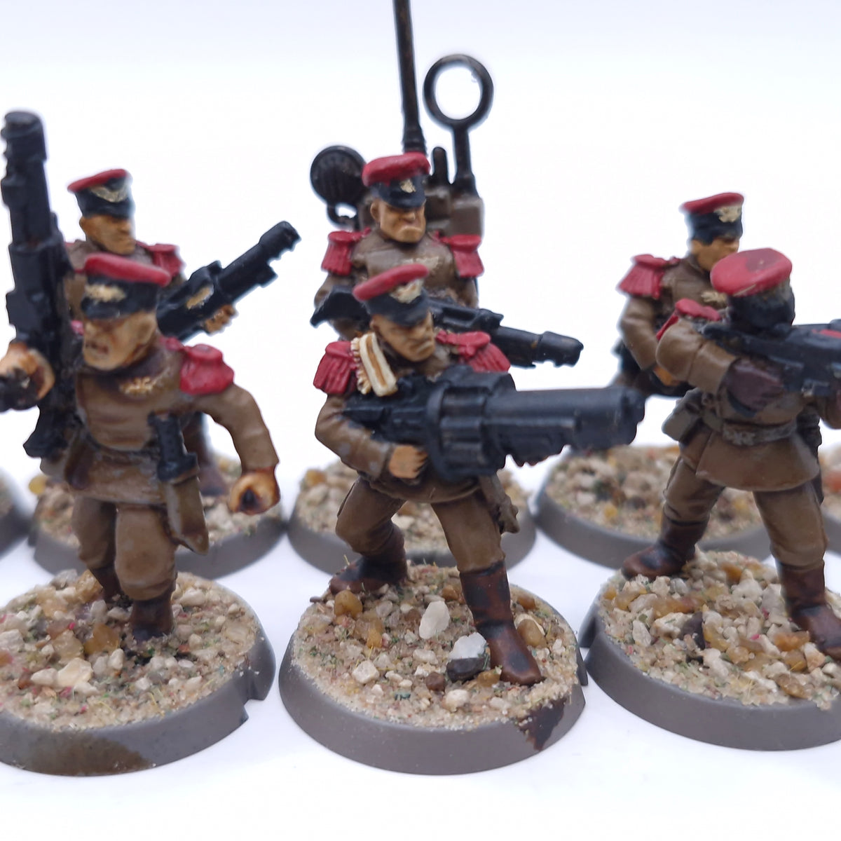 Warhammer 40k: Astra Militarum Mordian Guard oop Painted AE079