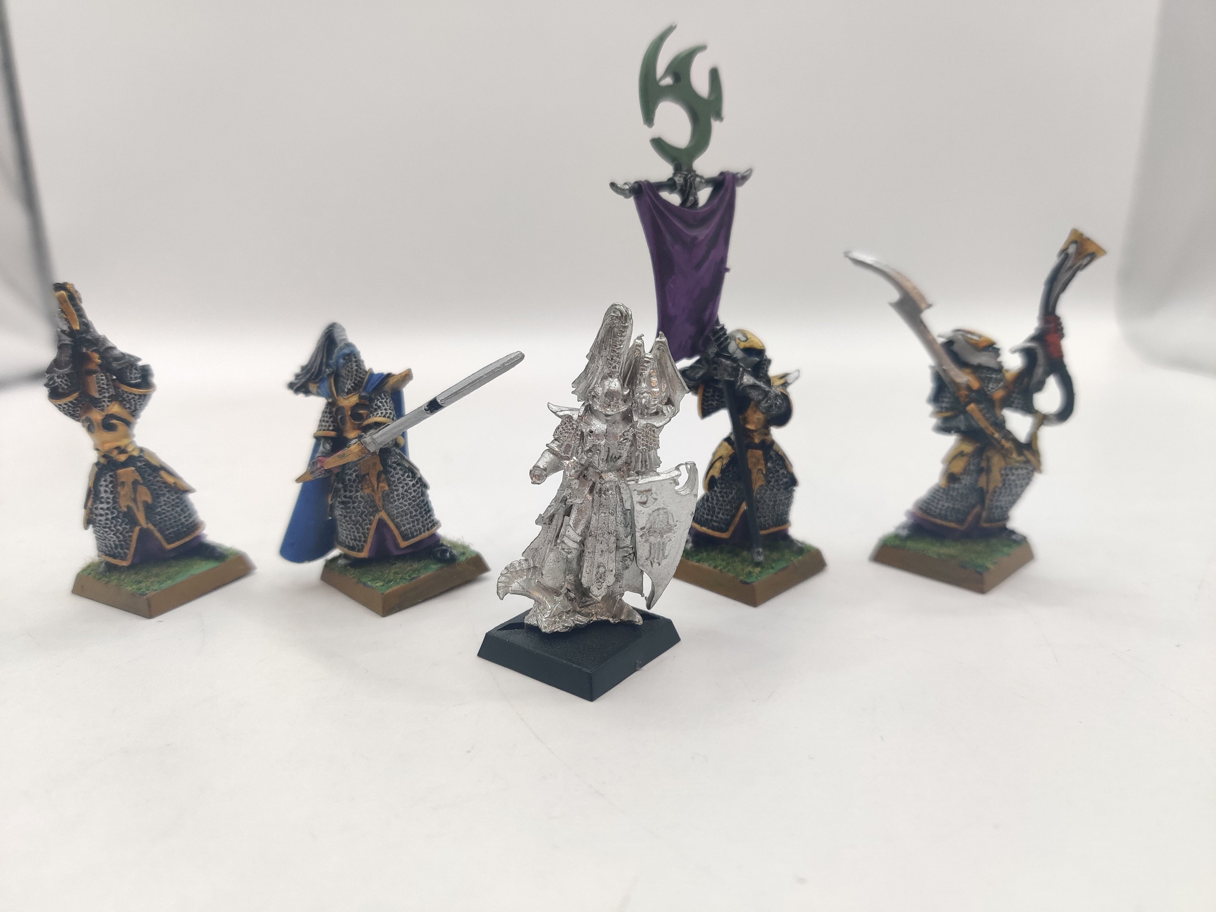 E33 Warhammer - Dark Elves - 5x Classic Metal D.. | Köp på (650421490