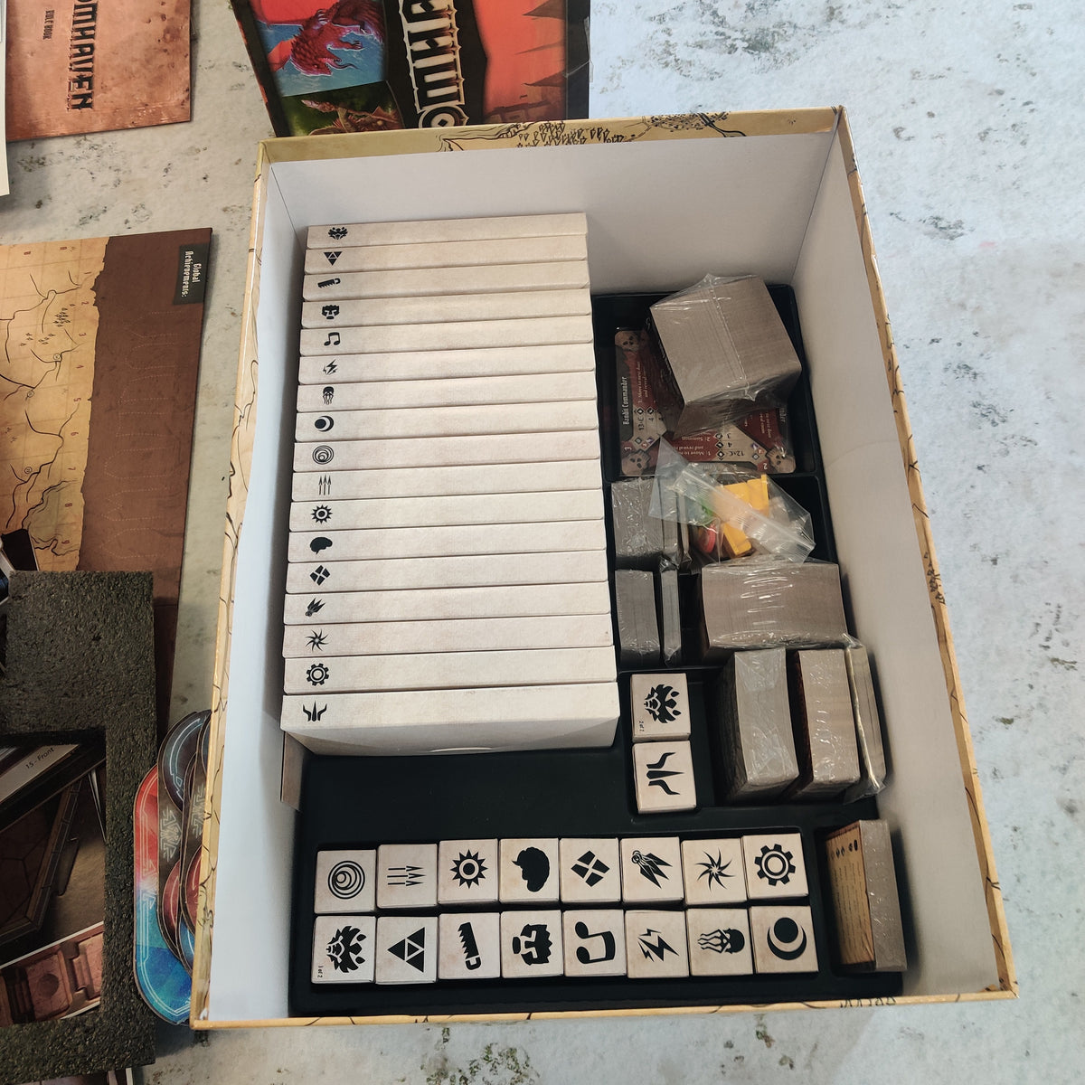 Gloomhaven Boardgame - Complete and Unused - AY054