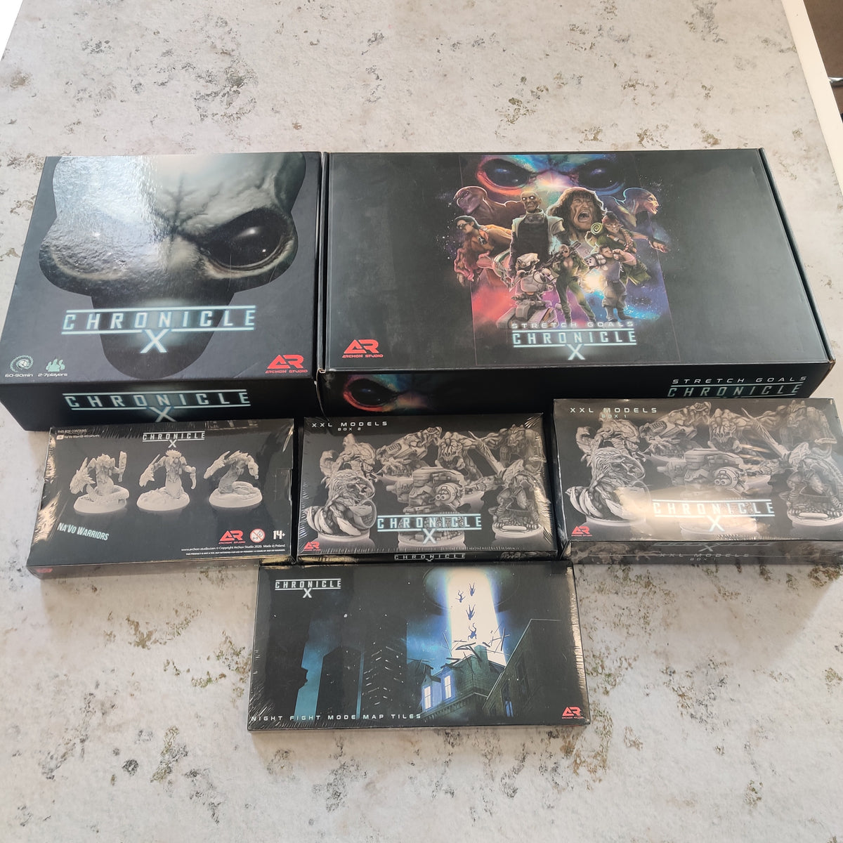 Archon Studios Chronicle X Boardgame Kickstarter Bundle AY055