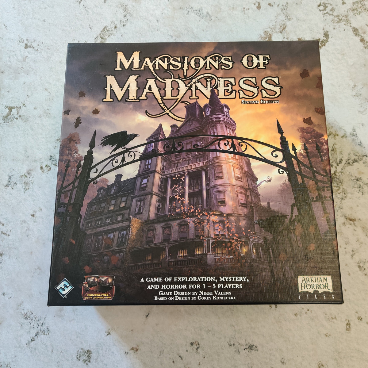 Fantasy Flight Games Mansions of Madness 2nd Edition MISSING CHARACTER CARDS BD131-0328