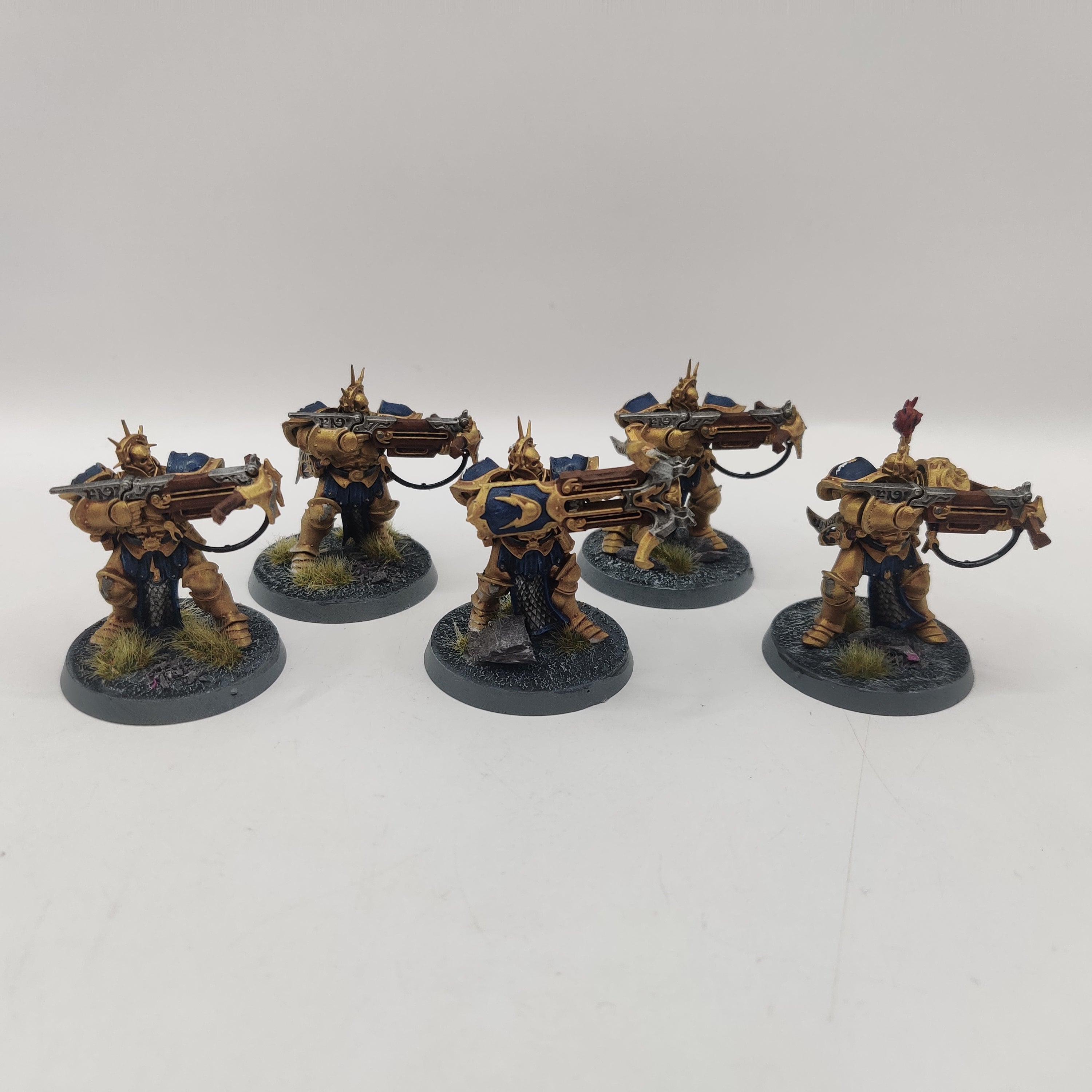5 Judicators Stormcast Eternals - Figurines Warhammer Age Of Sigmar Entièrement Peintes Par Un Pro