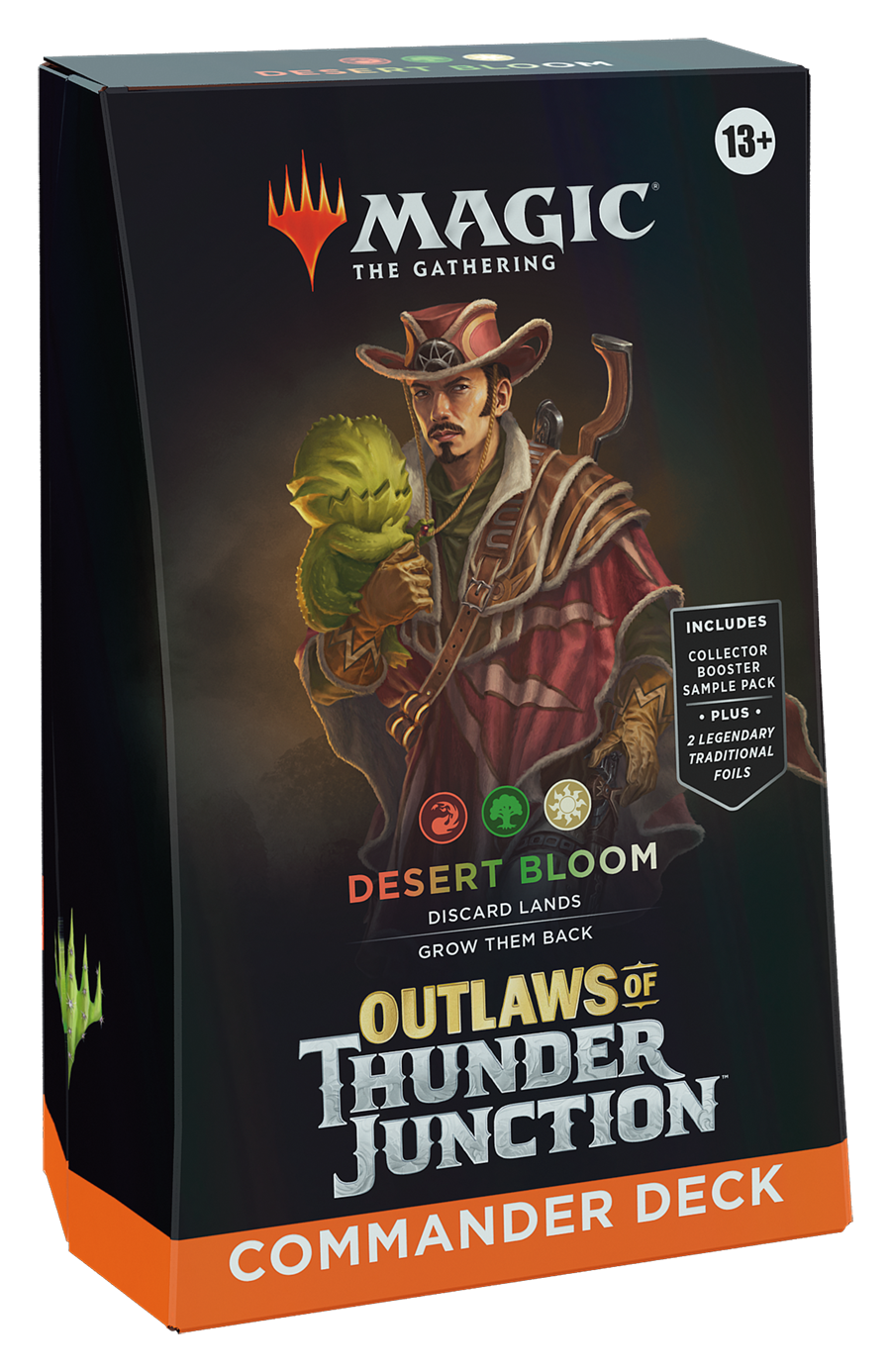 mtg lands in commander deck MTG: Outlaws of Thunder Junction Commander Deck