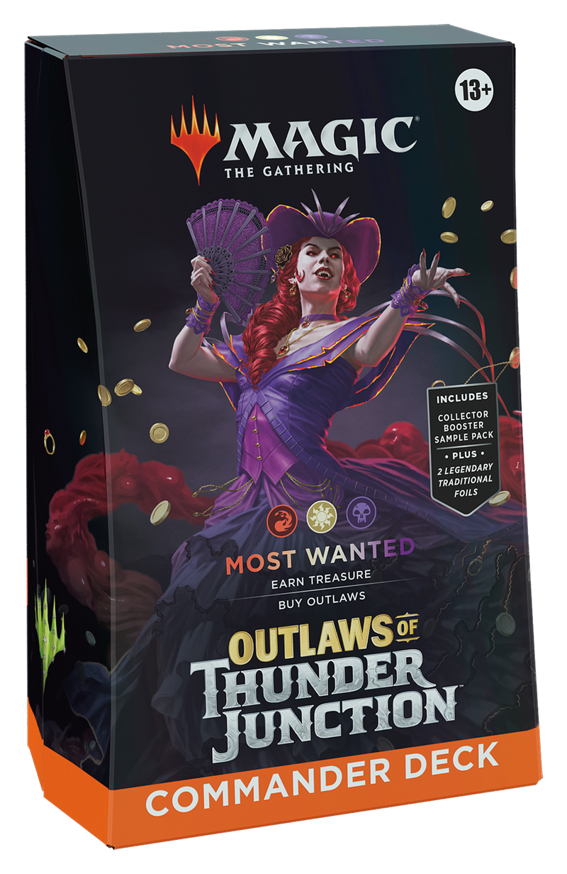 Magic: The Gathering: Outlaws of Thunder Junction Commander Deck - Most Wanted