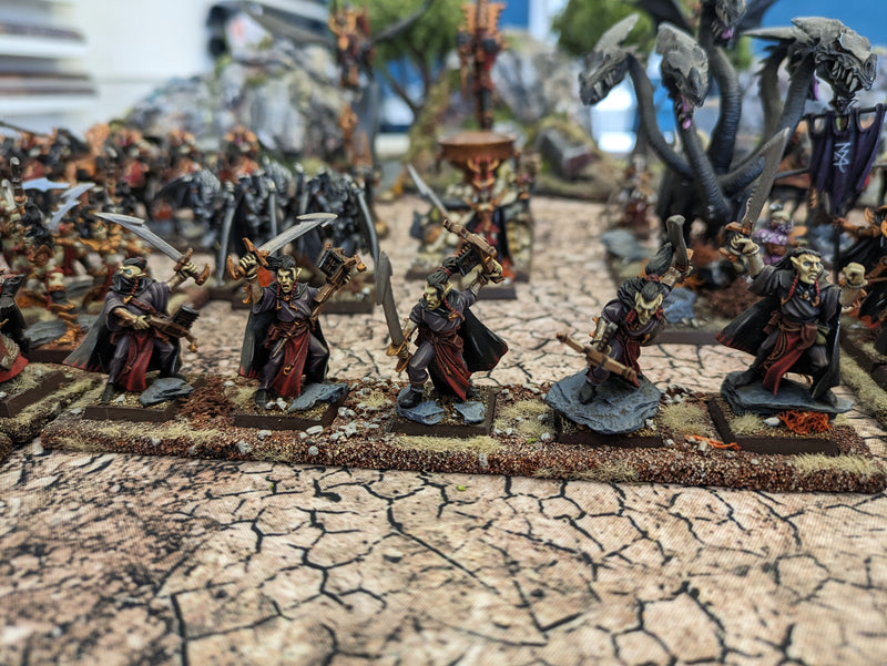 Warhammer Fantasy/Old World: Dark Elves Army - Well Painted RE (AB864)
