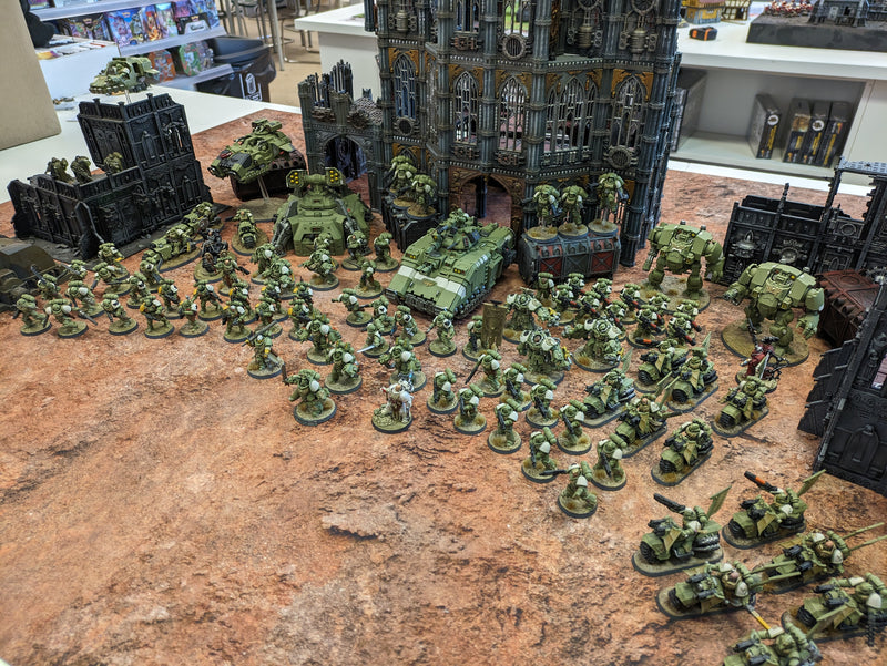 Warhammer 40k: Large Space Marine Army - Battle Ready (AB173)