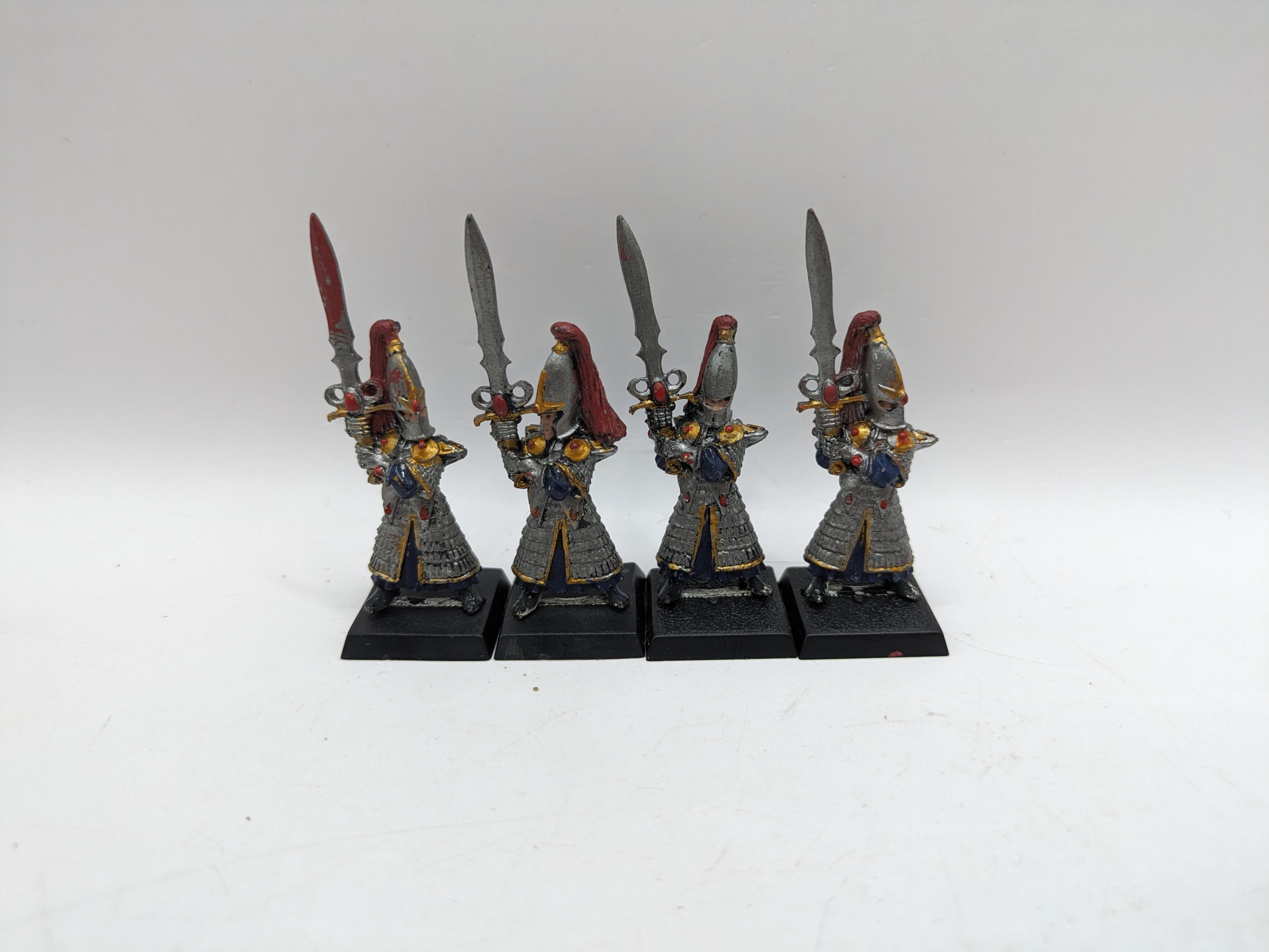 WARHAMMER HIGH ELVES Swordmasters of Hoeth x6 métal neuf dans sa boîte WARHAMMER HIGH ELVES Swordmasters of Hoeth x6 métal neuf dans sa boîte