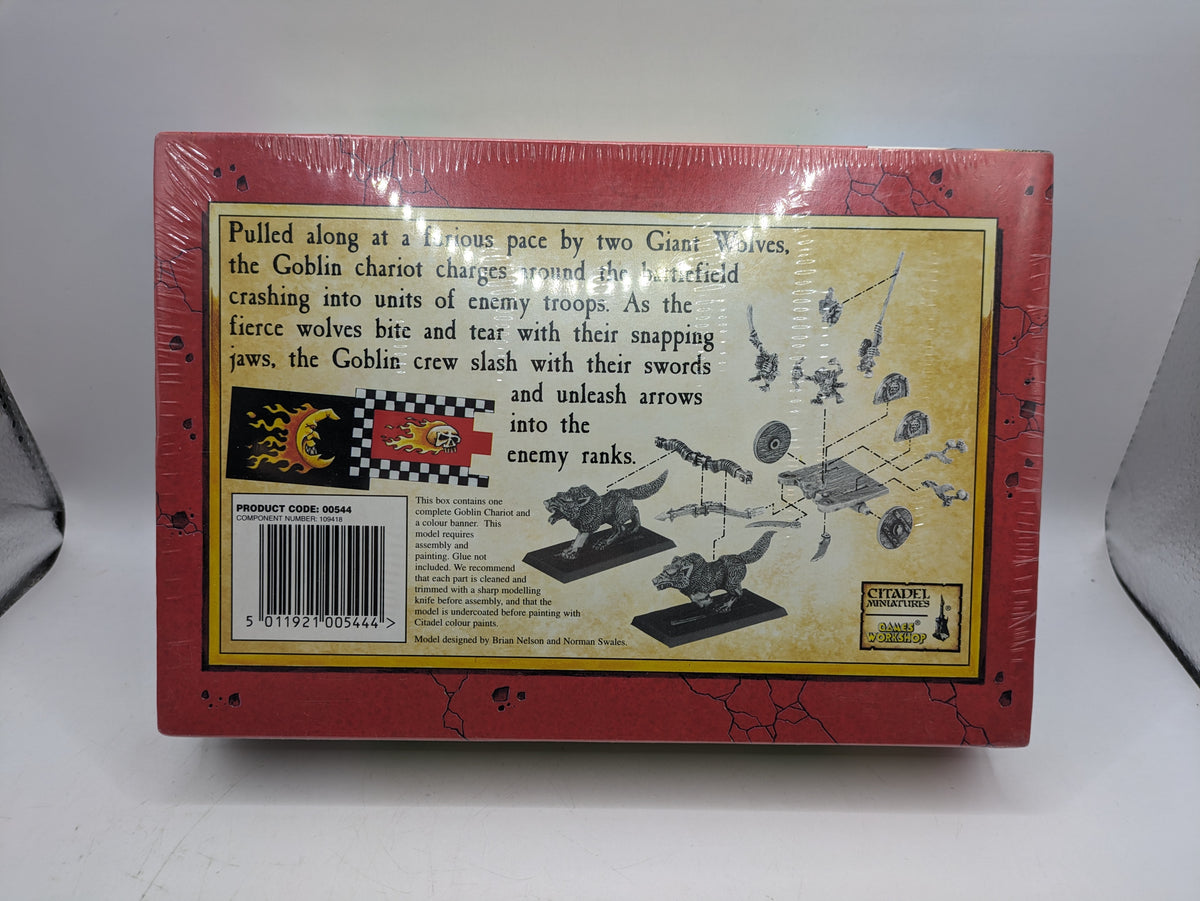 Warhammer Fantasy: Orcs and Goblins Goblin Wolf Chariot BNIB Sealed (BB203)